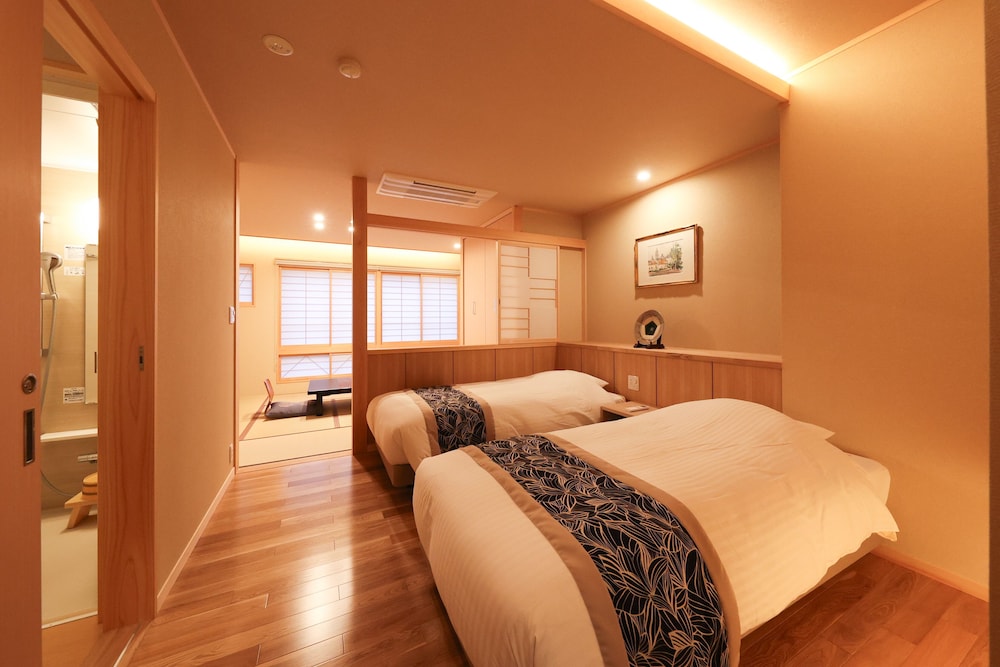 和洋室 デラックスルーム 温泉風呂付 (禁煙) 客室4 | 睦館