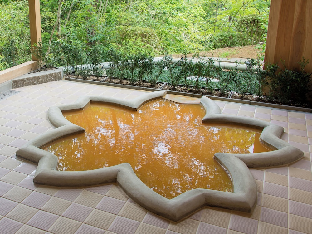 金泉露天風呂付ファミリースイートルーム　はな バスルーム0 | 神戸有馬温泉 元湯 龍泉閣