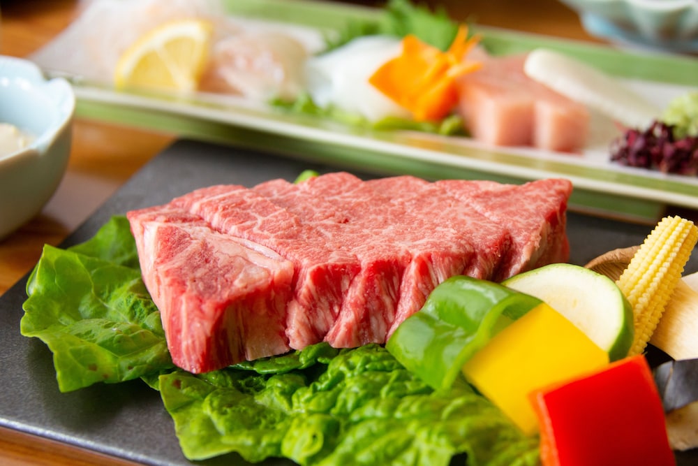 禁煙　和室（10畳）マウントビュー　神戸牛ステーキ会席プラン（夕食） | 神戸有馬温泉 元湯 龍泉閣