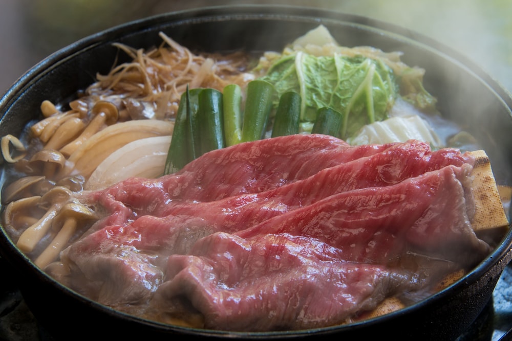 禁煙　和室（10畳）マウントビュー　神戸牛すきやきプラン（夕食） | 神戸有馬温泉 元湯 龍泉閣