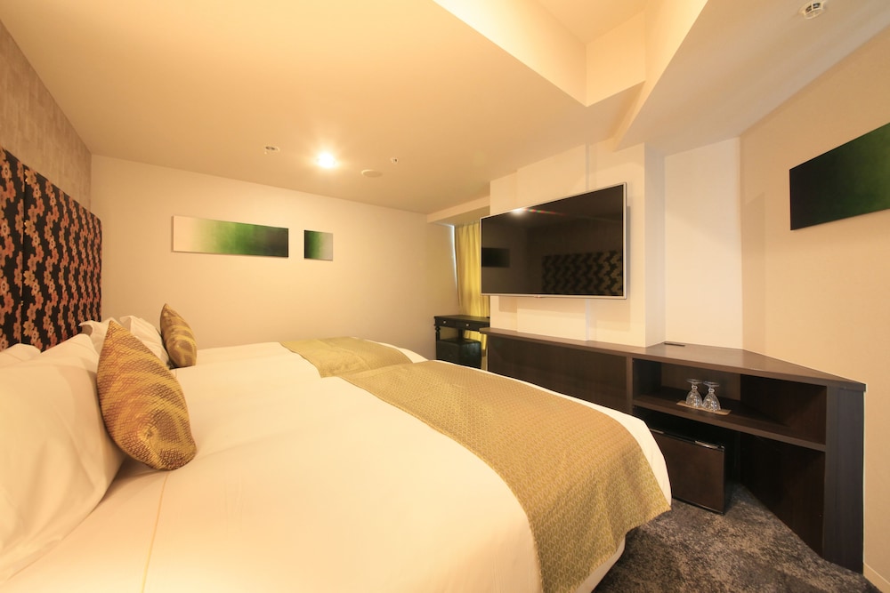 デラックス ツインルーム 禁煙 (ダブルベッド2台)-Extrabed is from 3rd Adult 客室5 | センチュリオンホテル池袋