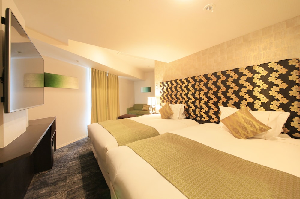 デラックス ツインルーム 禁煙 (ダブルベッド2台)-Extrabed is from 3rd Adult | センチュリオンホテル池袋