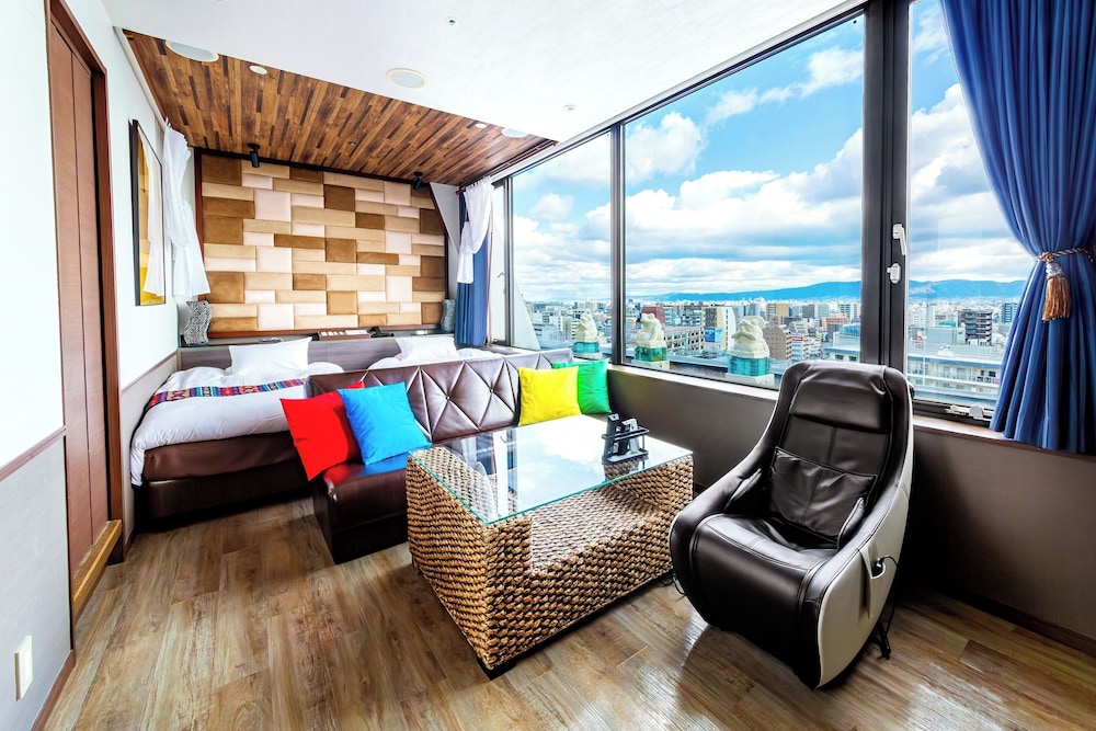 デラックスパノラマツイン 禁煙 (お酒飲み放題、軽食無料) | アンダの森 大阪天王寺タワー