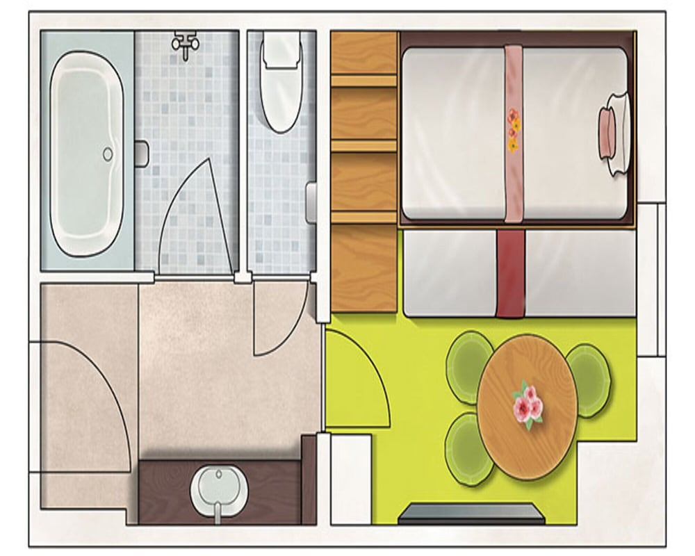 スタンダードルーム ロフトベッド 禁煙 (お酒飲み放題、軽食無料) 客室1 | アンダの森 大阪天王寺タワー