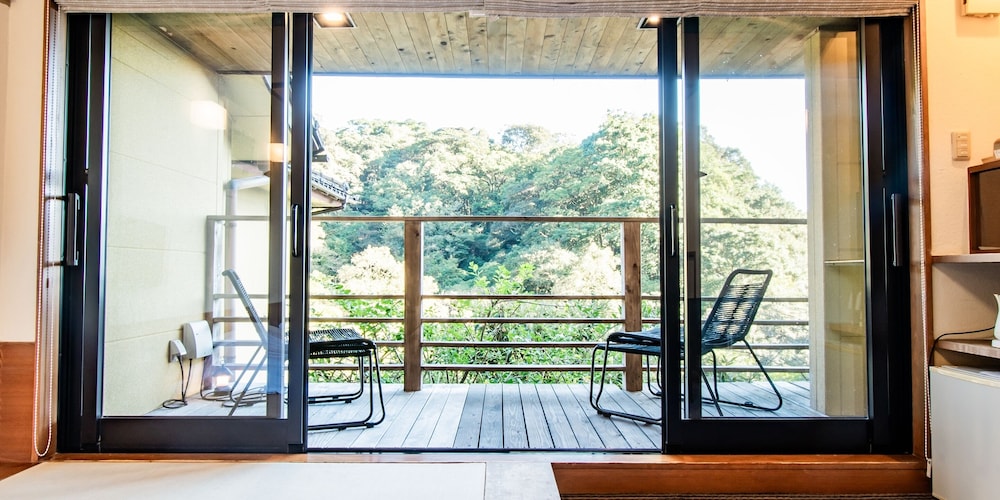 ローベッドツイン 禁煙 バルコニーからの眺望0 | 霧島もみじ谷 静流荘