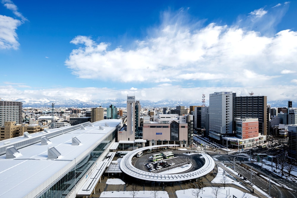 スーペリア ツインプラスルーム 禁煙 部屋からの景観0 | ホテルヴィスキオ 富山