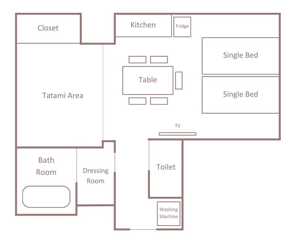 スタンダード アパートメント フロアマップ0 | Minn 浅草かっぱ橋