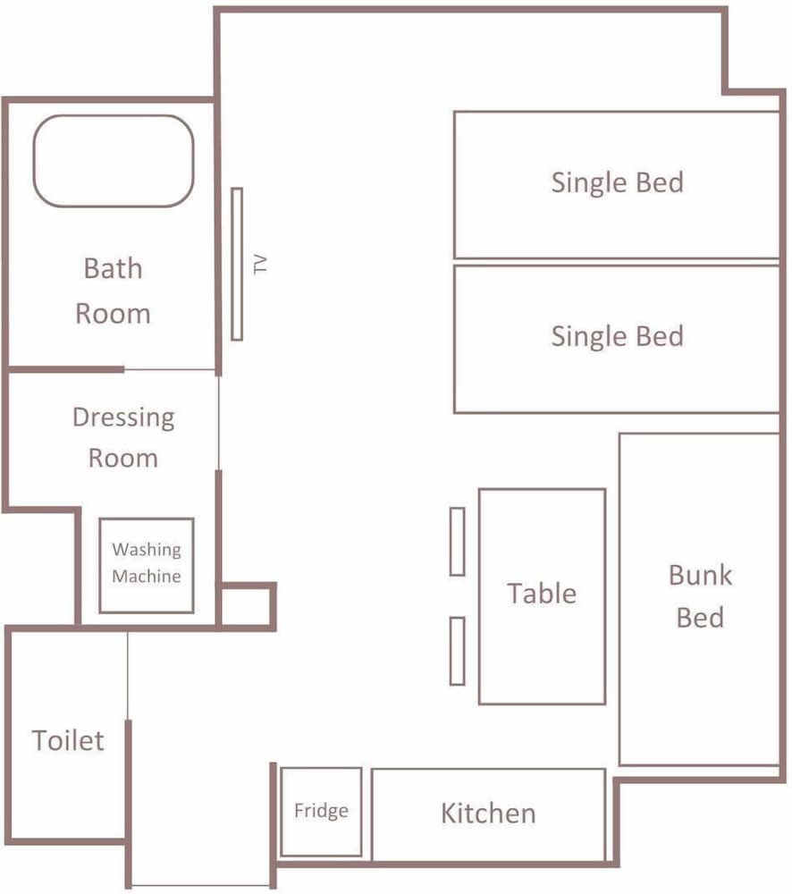スタンダード アパートメント フロアマップ0 | Minn 浅草かっぱ橋