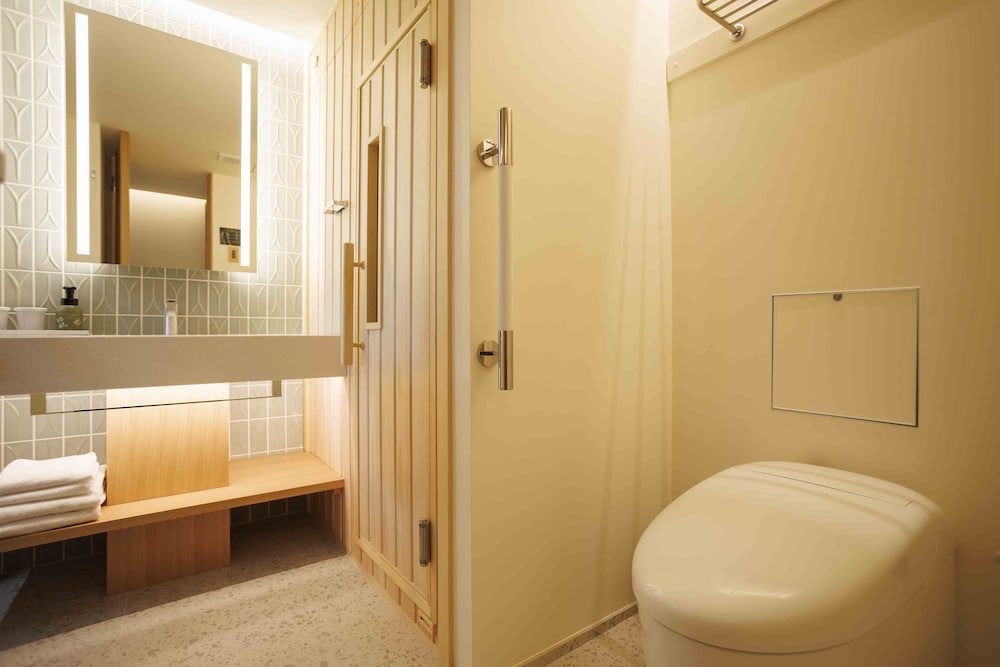 デラックス ダブルルーム サウナ バスルーム0 | 祇園エリートテラス