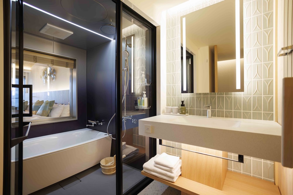 デラックス ダブルルーム サウナ バスルーム3 | 祇園エリートテラス