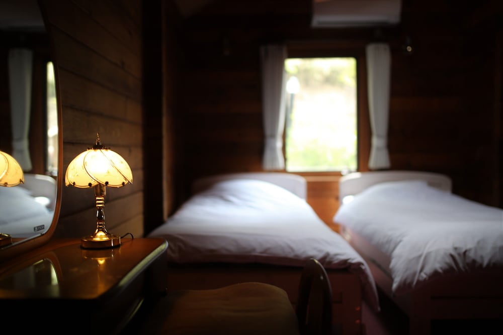 ラグジュアリー キャビン 3 ベッドルーム マウンテンビュー 客室2 | リネスト