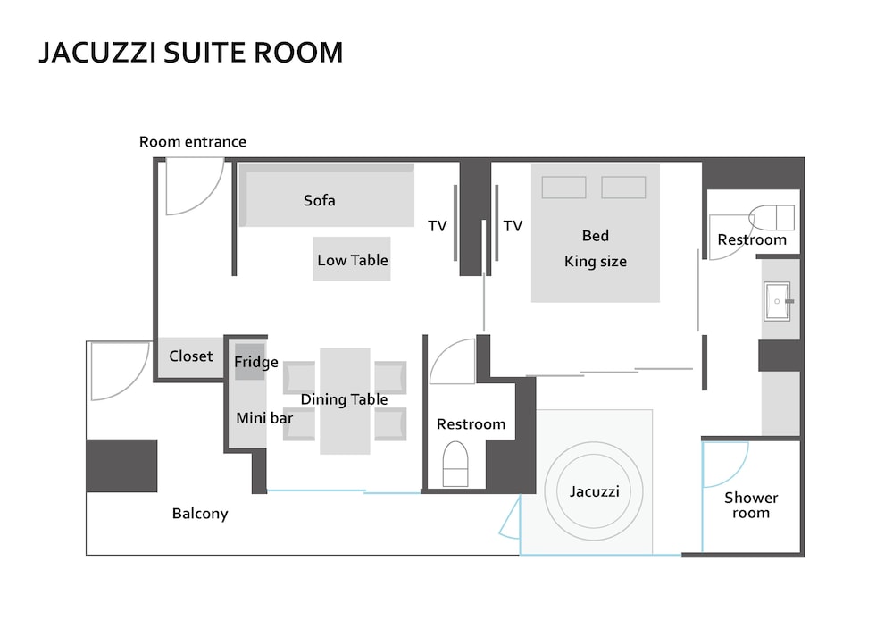 ラグジュアリー ダブルルーム 客室4 | THE skM TOKYO HOTEL&DINING