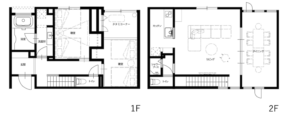 Rakuten STAY VILLA 八ヶ岳 [107_ペット不可]シンプルモダン / 8名定員 禁煙 客室12 | Rakuten STAY VILLA 八ヶ岳