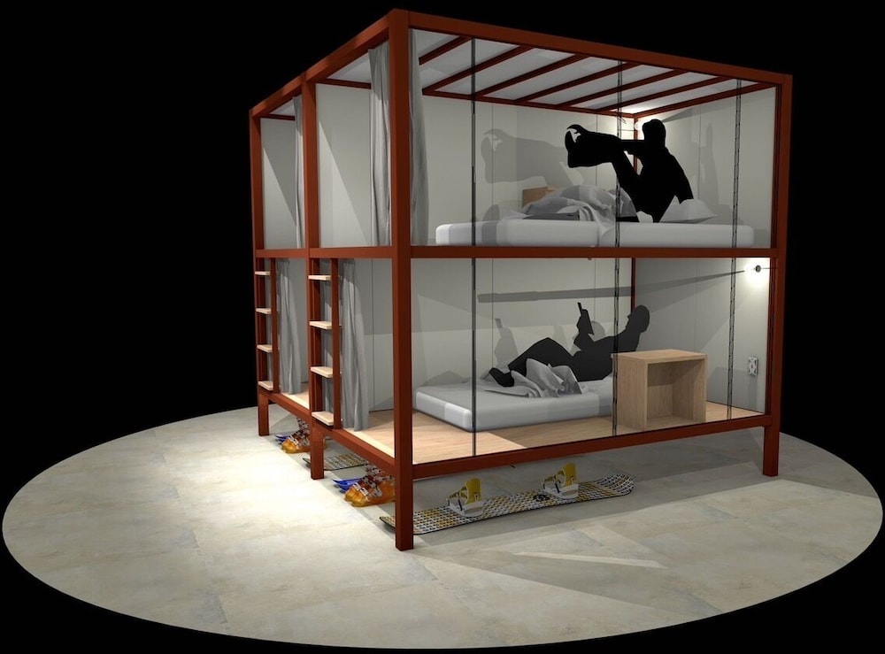 [下段隣室２室利用]スタンダード 共同ドミトリー 男女共用 禁煙 (チェックイン: 15:00~23:00) | HELIO HOSTEL SAPPORO