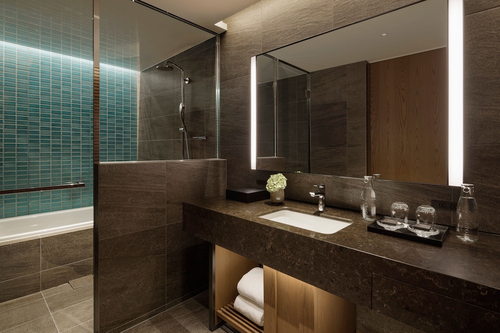 プレミア ルーム キングベッド 1 台 禁煙 コーナー (Park View) バスルーム1 | TIAD 、オートグラフ コレクション