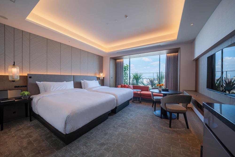 デラックス ルーム シングルベッド 2 台 禁煙 シティビュー シティ ビュー0 | TIAD 、オートグラフ コレクション