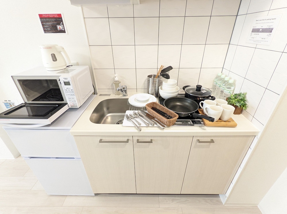 デラックス スタジオ 専用キッチン0 | エスリードホテルなんば大国町