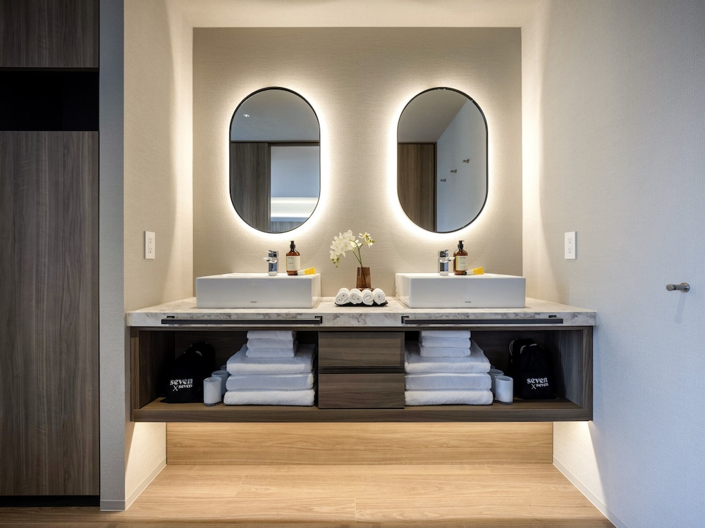 ルーフトップ ジャグジー スイート デラックス禁煙 バスルーム0 | seven x seven 糸島