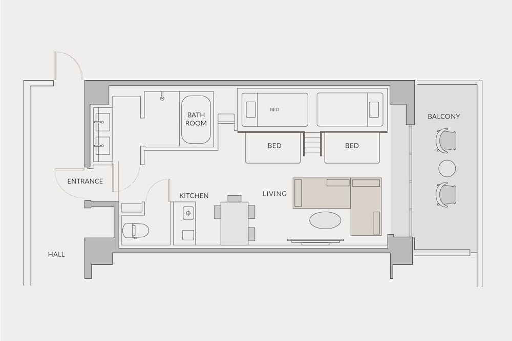 スタンダードバンク禁煙 部屋からの景観0 | seven x seven 糸島