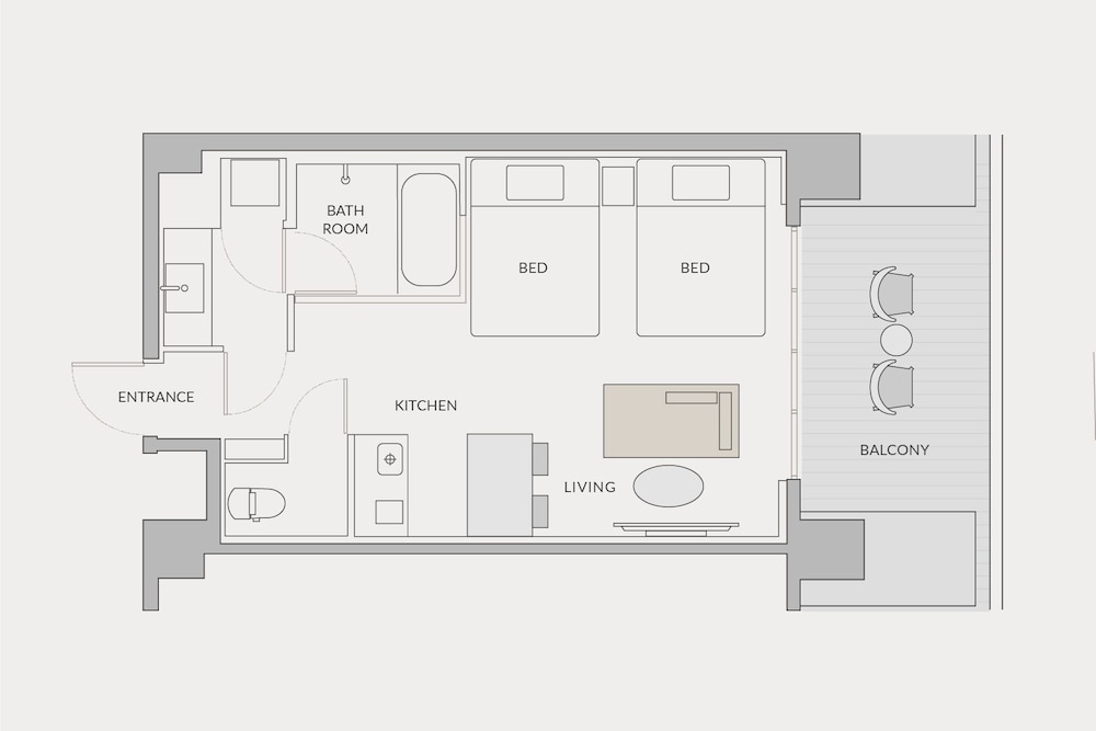 客室1 | seven x seven 糸島