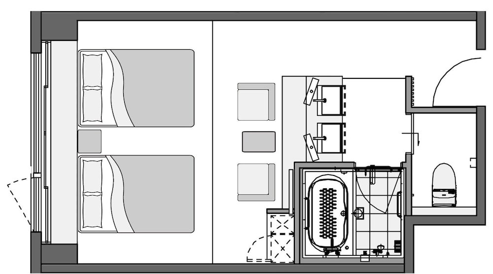 デラックスキング禁煙 客室12 | KAYA 京都 二条城 BW シグネチャーコレクション by ベストウェスタン