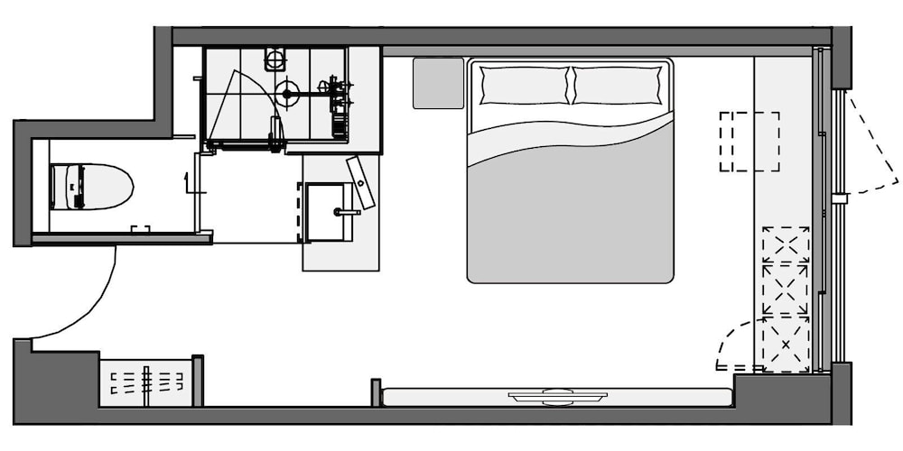 スタンダードキング禁煙 客室10 | KAYA 京都 二条城 BW シグネチャーコレクション by ベストウェスタン