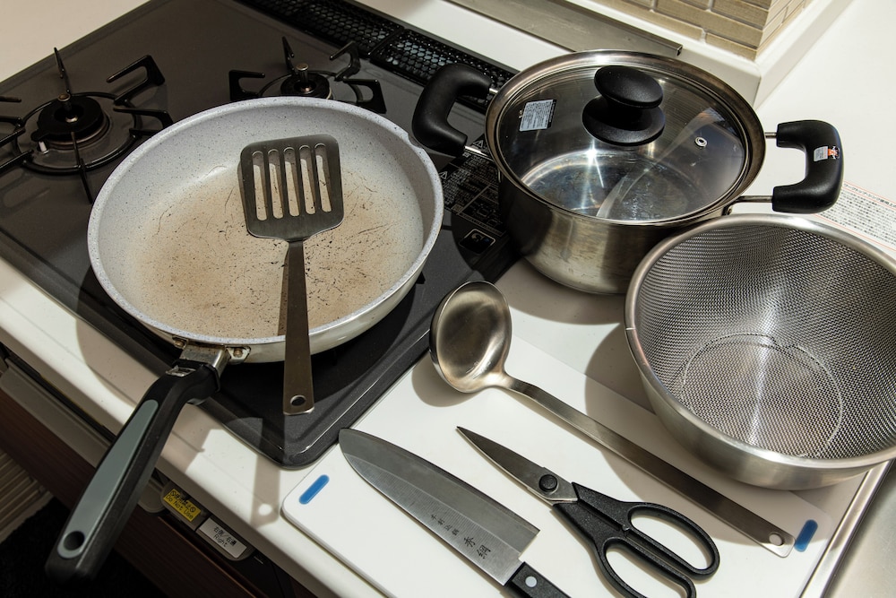 キッチン付きファミリー ツインルーム 禁煙 専用キッチン2 | 京ホテル 喜招邸 御所南