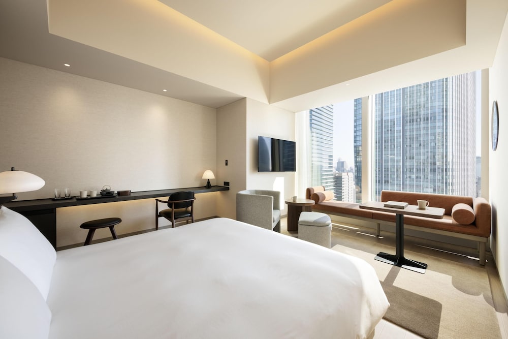 プレミアム ルーム キングベッド 1 台 シティビュー | ホテル虎ノ門ヒルズ - アンバウンド コレクション by Hyatt