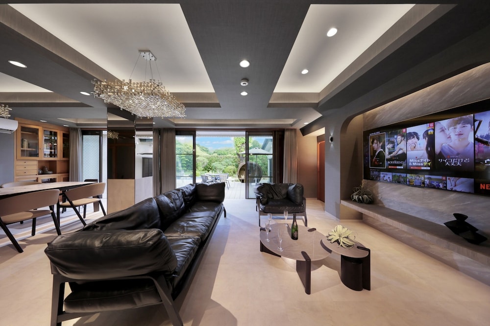 三段壁 (素泊まり) 禁煙 リビング エリア0 | クリスタル別荘白浜