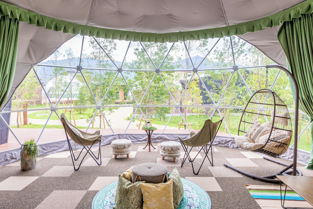 ベーシック テント 1 ベッドルーム 禁煙 サウナ | AWAUMI 富士河口湖リゾート