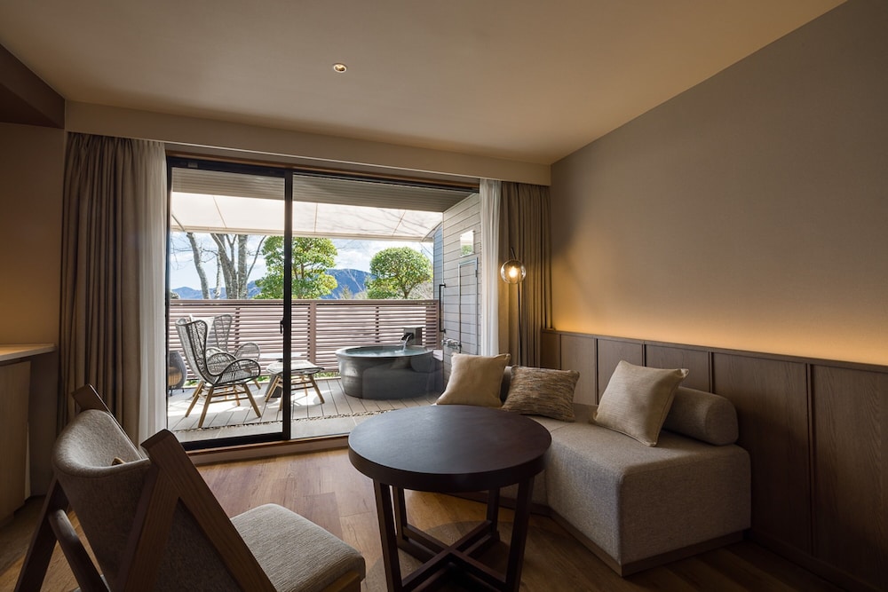 [禁煙] デラックスツイン/温泉露天風呂付 客室2 | nol hakone myojindai