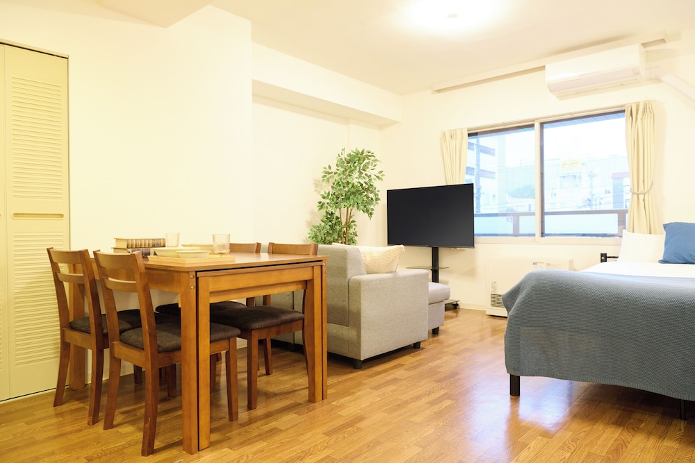 デラックス アパートメント リビング エリア8 | Residence Hotel KABUTO