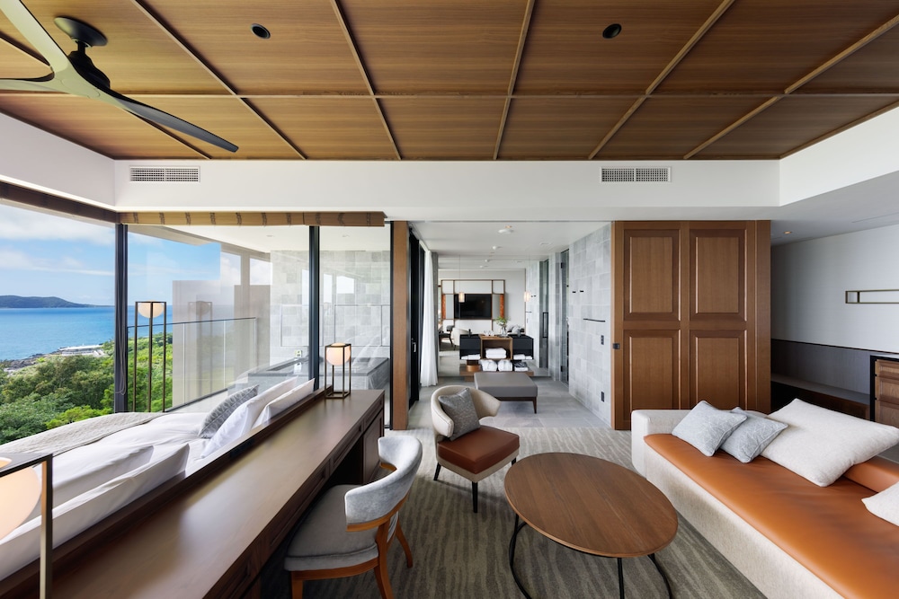 デラックス ツインルーム オーシャンビュー コーナー 客室2 | 五島リトリート ray by 温故知新