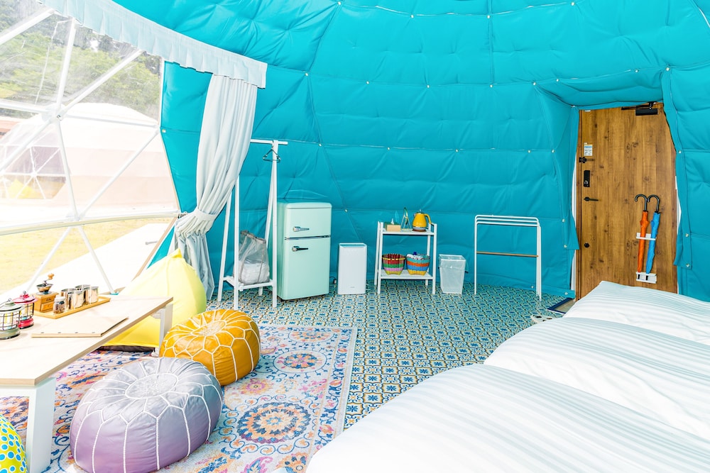 ドームテント (シングルベッド4台) 禁煙 客室1 | TACO GLAMP THE MEXICO
