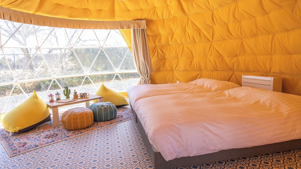 ドームテント (ダブルベッド2台) 禁煙 客室1 | TACO GLAMP THE MEXICO