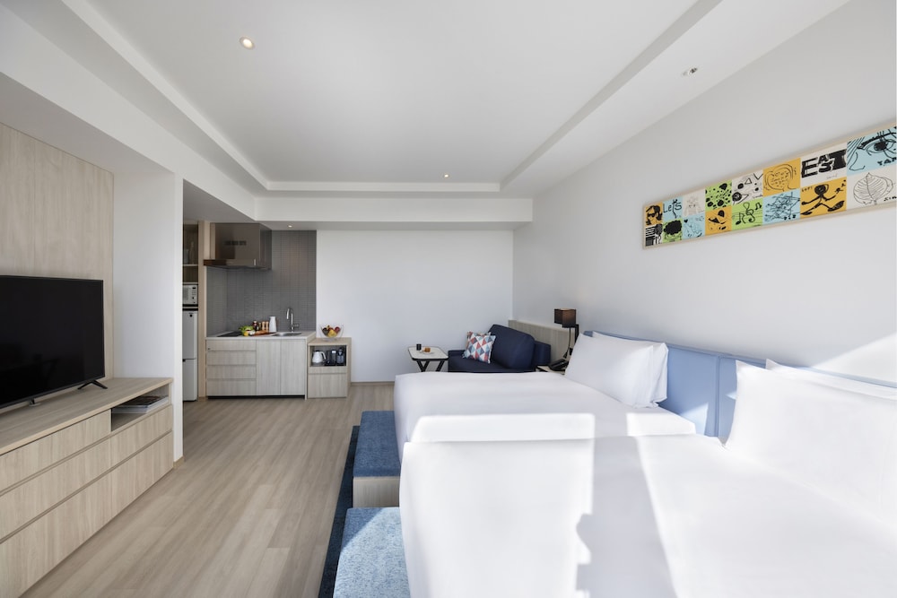 デラックス ツインルーム (with sofa bed) 客室1 | ハイアットハウス東京渋谷