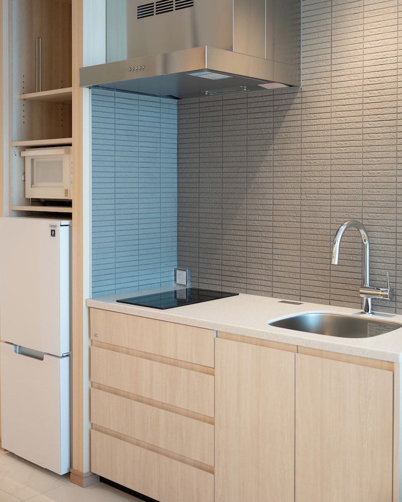 デラックス ツインルーム (with sofa bed) 専用キッチン0 | ハイアットハウス東京渋谷