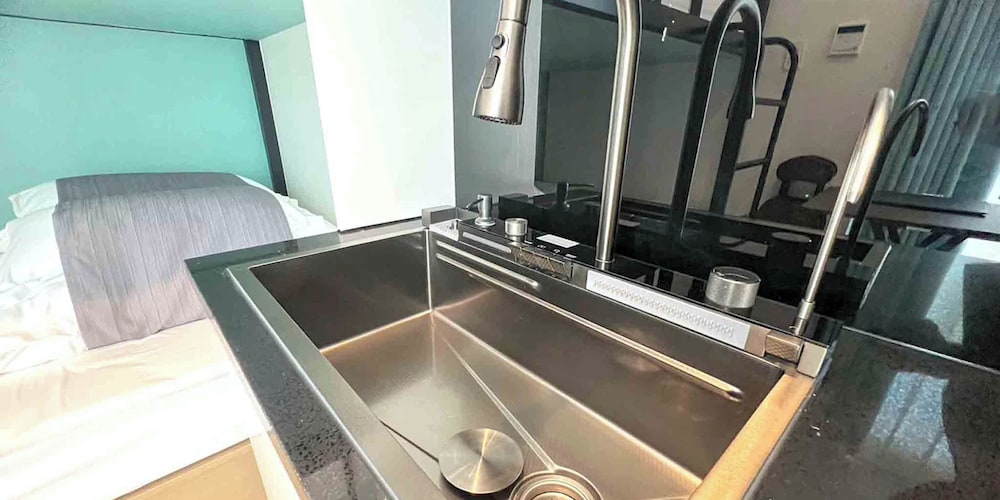 ベーシック コテージ 1 ベッドルーム ペットとの宿泊可 専用キッチン0 | ヴィラミクリ角島