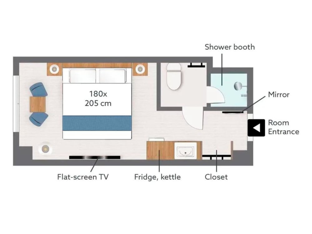 スタジオ 25 キング (禁煙) フロアマップ0 | KABIN Taka