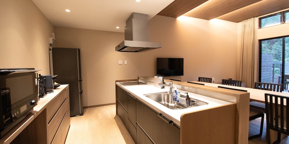 [A棟] 102平米/ペット不可/天然温泉, サウナ, テラス付き 専用キッチン0 | Rakuten STAY VILLA 日光