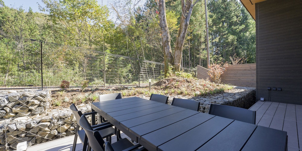 [B棟] 145平米/天然温泉, サウナ, テラス付き テラス / パティオ1 | Rakuten STAY VILLA 日光