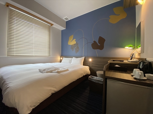 【禁煙】コンフォートダブル14㎡(本館ステーションウィング) | ホテル アザット 那覇