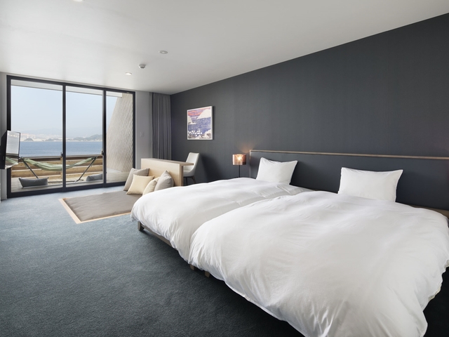 【1名~2名様】TERRACE LODGE・ツインルーム【36㎡以上】 | i+Land nagasaki