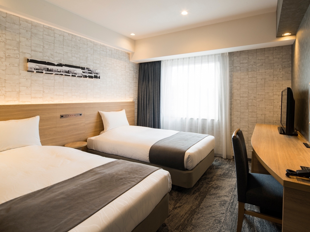 スタンダードツイン（全室禁煙） | ホテル・トリフィート 小樽運河