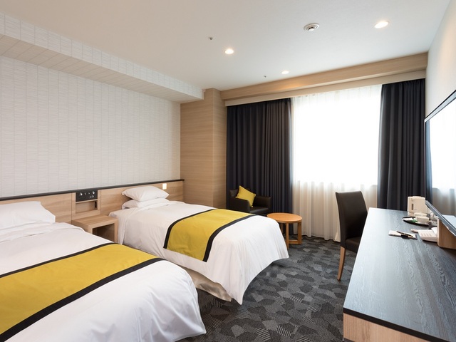 ファミリーツイン【本館（5階）／禁煙・27～28平米】 | ホテルヒューイット甲子園