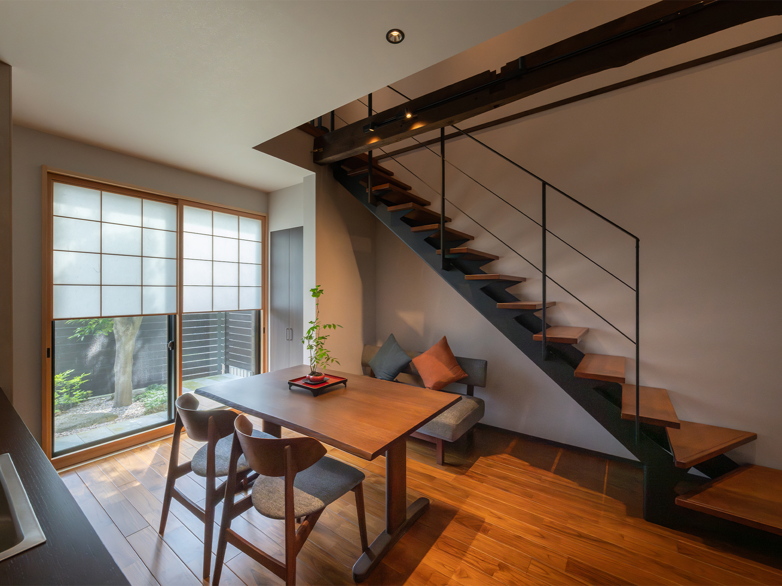 鱗／UROKO：町家の2階建て和寝室スイート55平米 | オーベルジュほまち三國湊