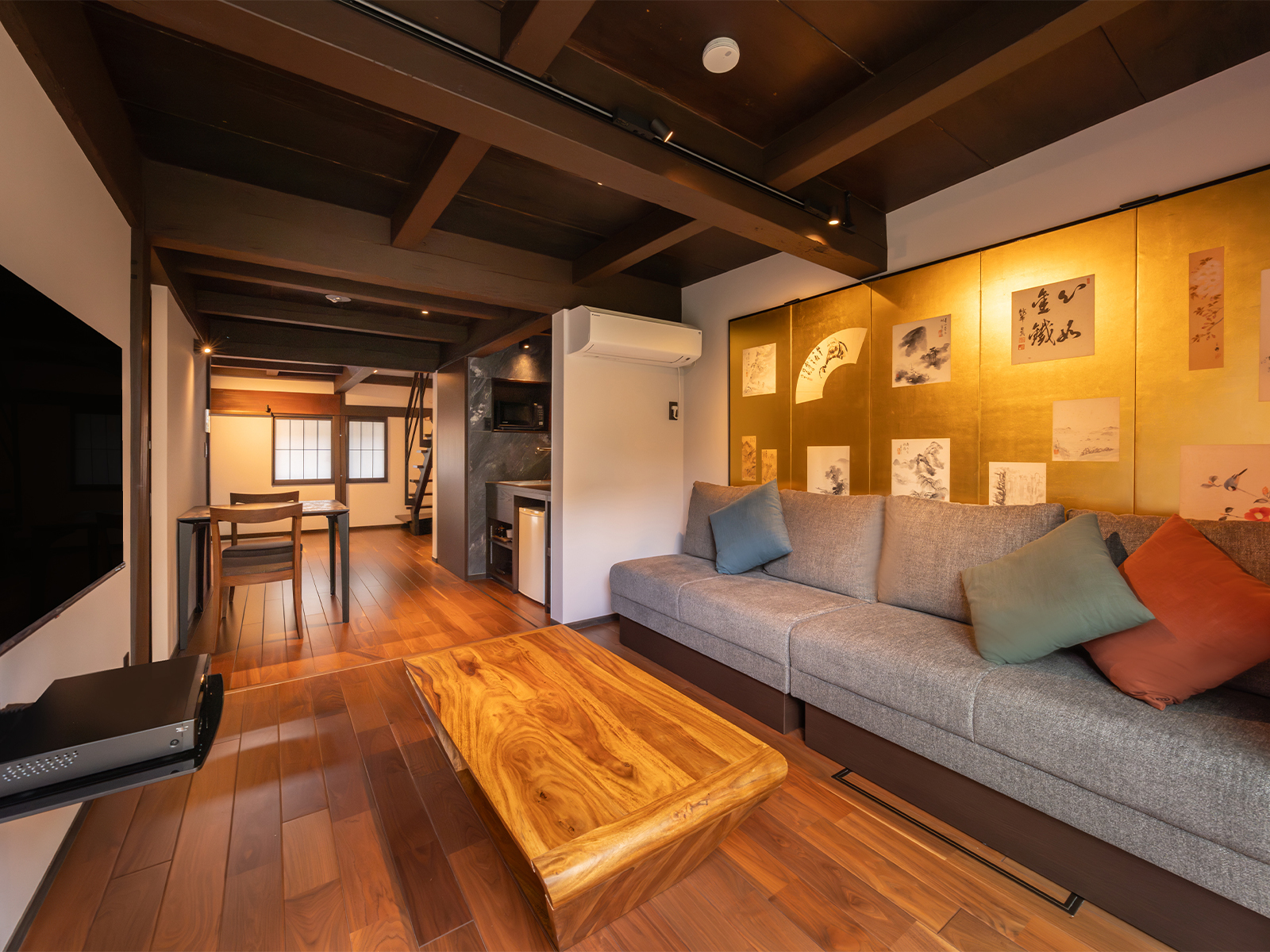 千鳥／CHIDORI：町家和寝室スイート 檜風呂 69平米 | オーベルジュほまち三國湊