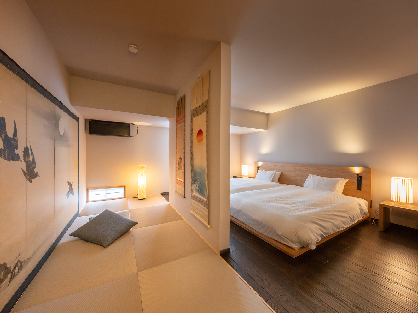 枡／MASU：町家の2階建てスイート 71平米 | オーベルジュほまち三國湊