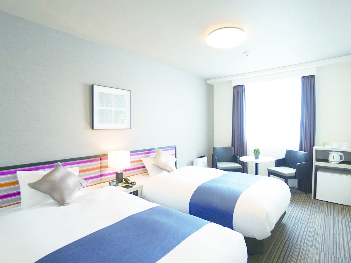 スタンダードツイン【禁煙・定員2名】 | ホテル・ラ・ジェント・プラザ函館北斗