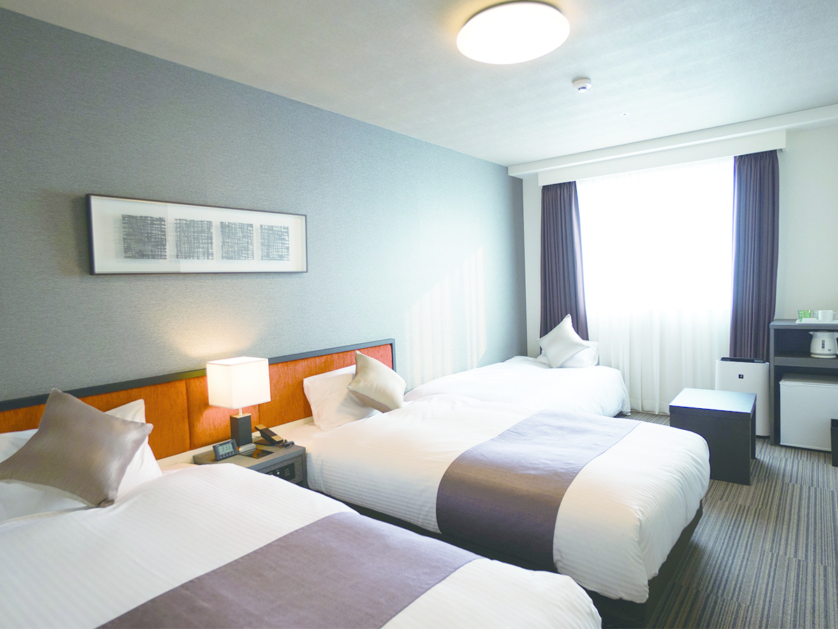 モデレートツイン【禁煙・定員3名】 | ホテル・ラ・ジェント・プラザ函館北斗